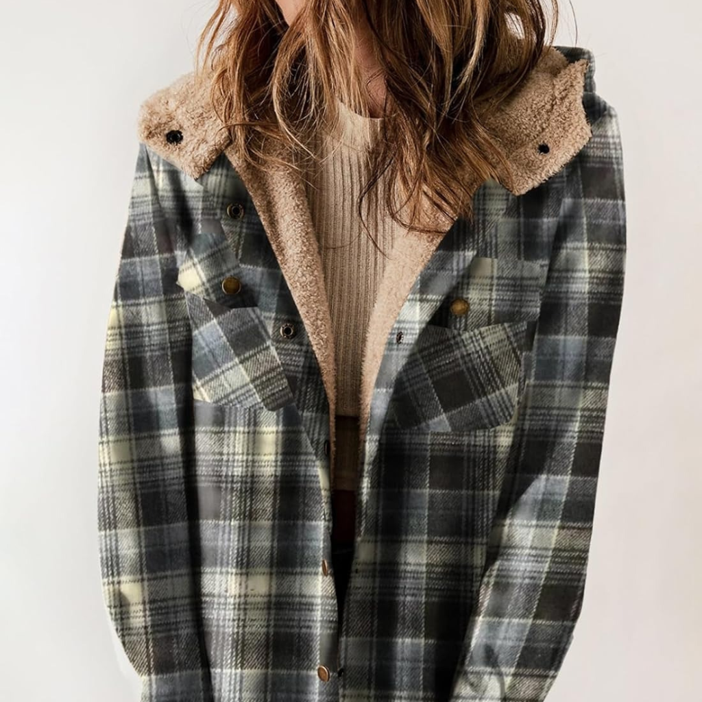 Clorns® Teddy Bear Flannel Jacket