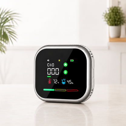 Clorns® GuardSense™ 6-in-1 Home Safety Monitor