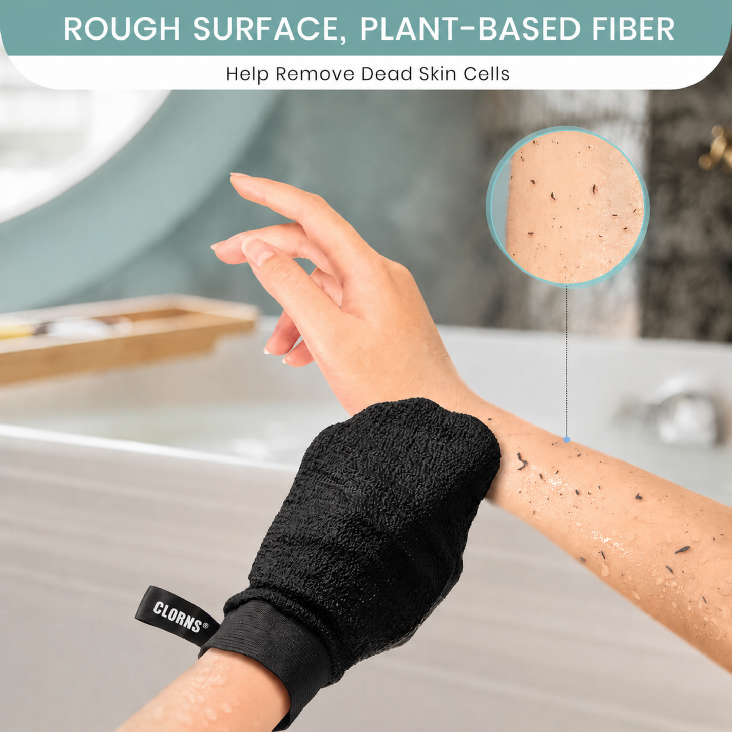 Clorns® Exfoliating Gloves