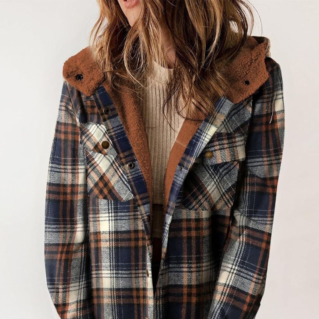 Clorns® Teddy Bear Flannel Jacket