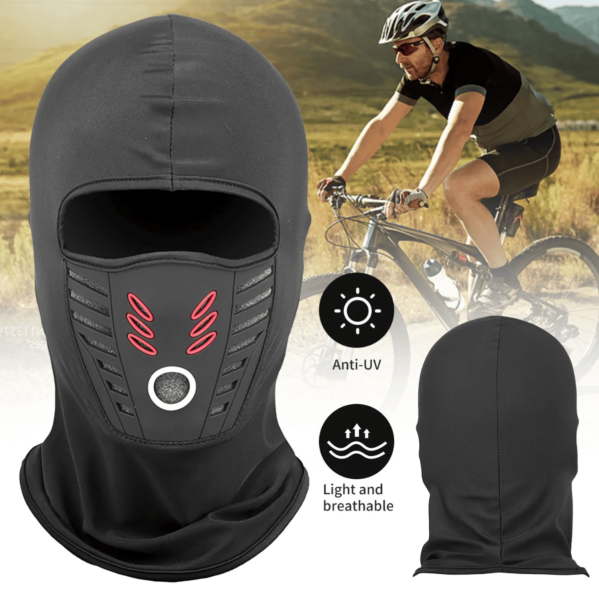 Clorns® Thermal Anti-Haze Full Face Balaclava