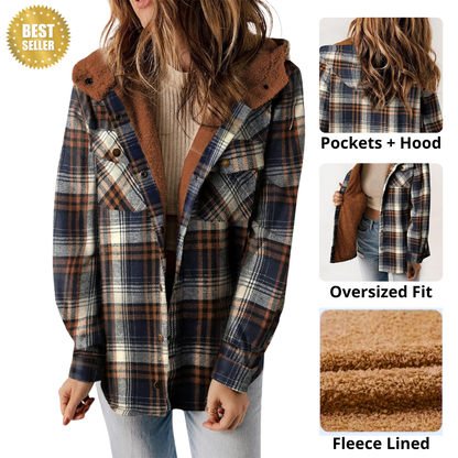 Clorns® Teddy Bear Flannel Jacket