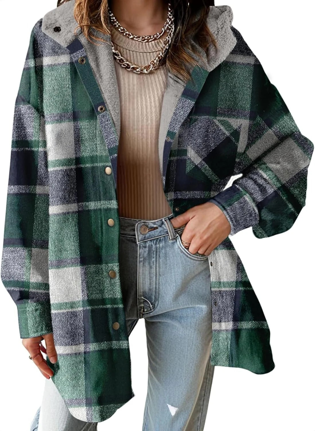 Clorns® Teddy Bear Cozy Flannel Jacket